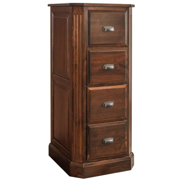 Classic Saturn 4 Drawer File Cabinet