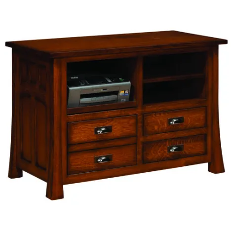 Bridgefort Mission Lateral File Combo Cabinet