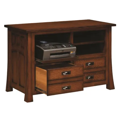 Bridgefort Mission Lateral File Combo Cabinet