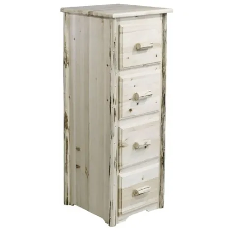 Montana 4 Drawer File Cabinet