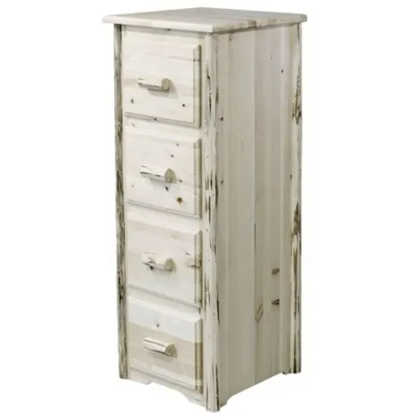 Montana 4 Drawer File Cabinet