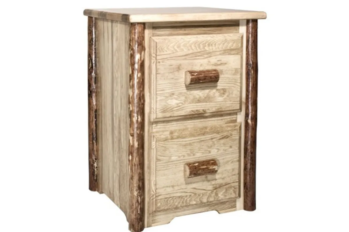 Glacier Country 2 Drawer File Cabinet