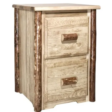 Glacier Country 2 Drawer File Cabinet