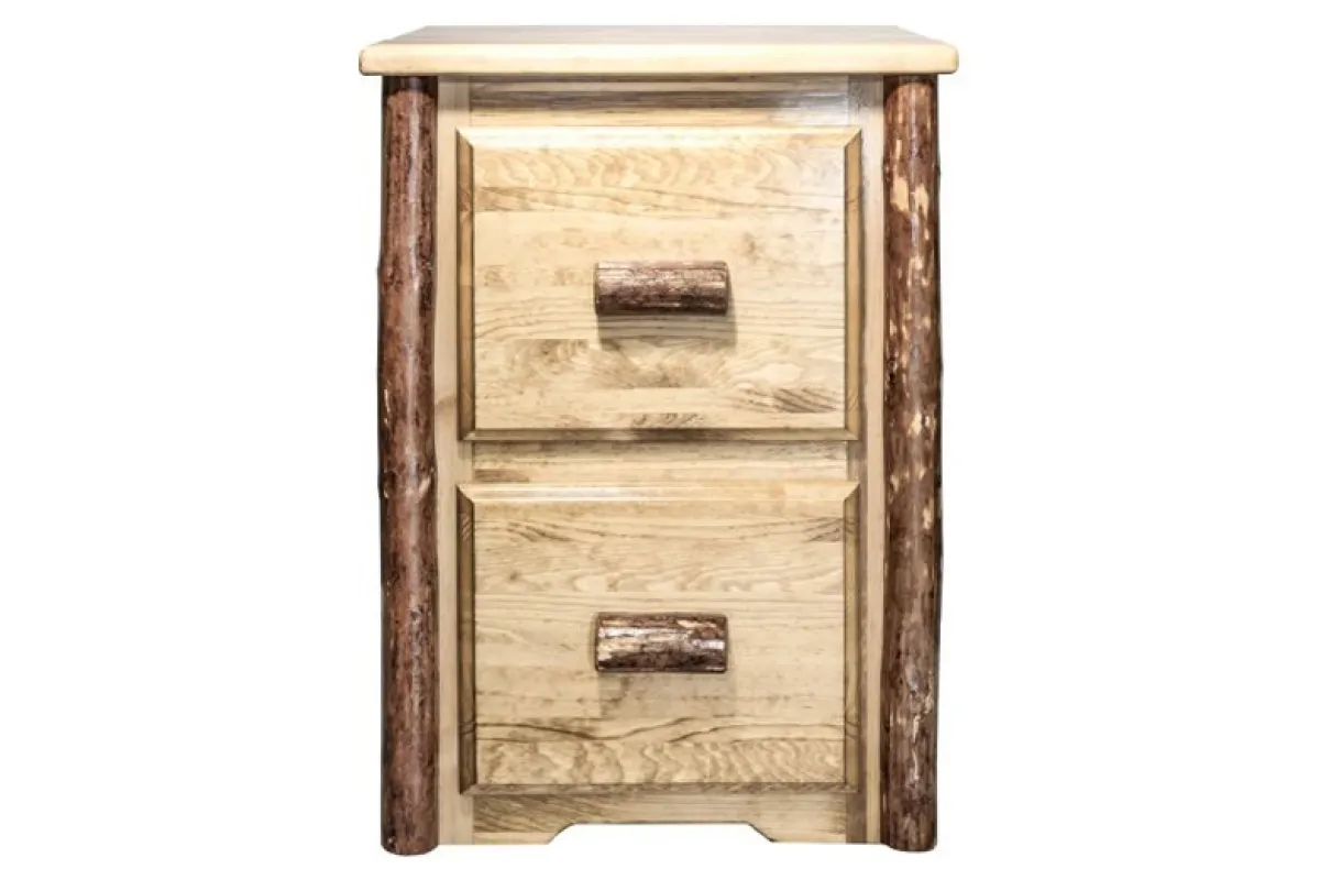 Glacier Country 2 Drawer File Cabinet