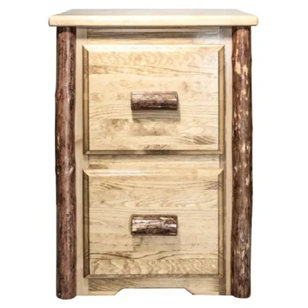 Glacier Country 2 Drawer File Cabinet