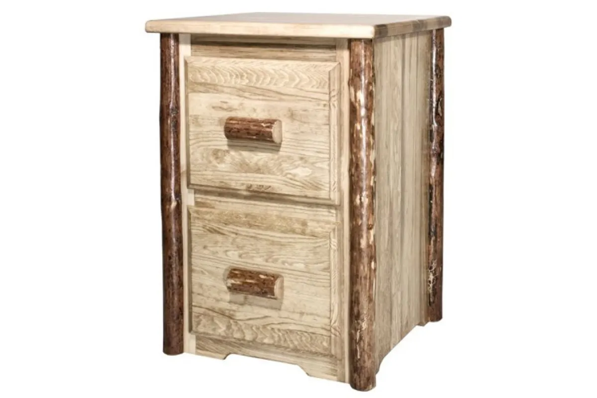 Glacier Country 2 Drawer File Cabinet