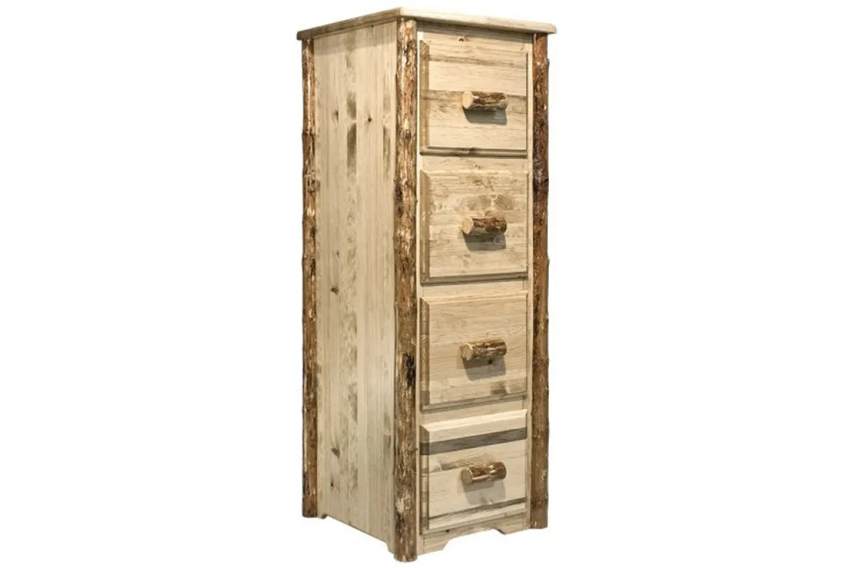 Glacier Country 4 Drawer File Cabinet