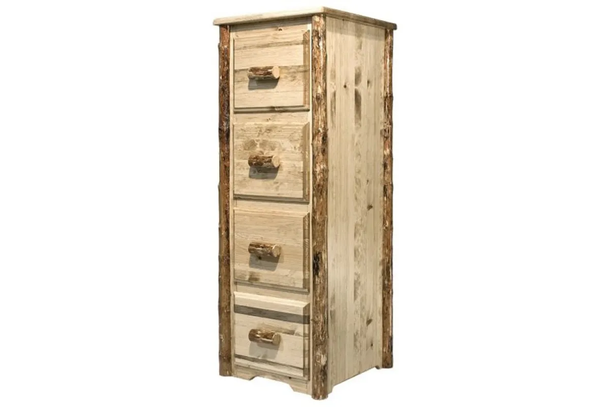 Glacier Country 4 Drawer File Cabinet