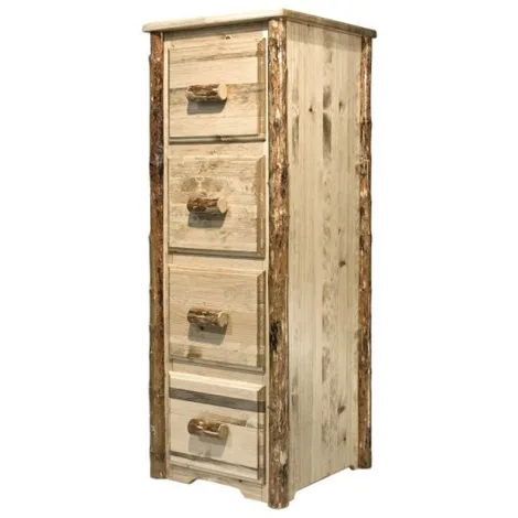 Glacier Country 4 Drawer File Cabinet