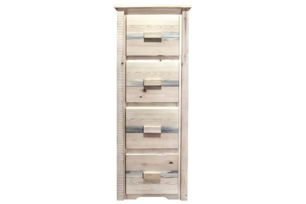 Homestead 4 Drawer File Cabinet