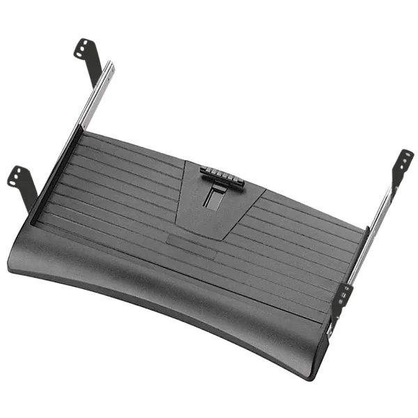 Keyboard Tray with Sloped Edge