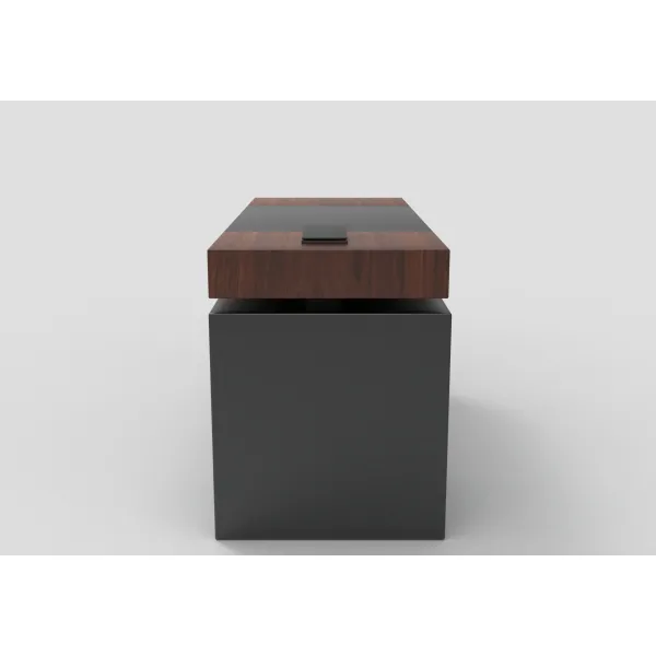 Amish Smart Desk with Adjustable Height Lift Top 