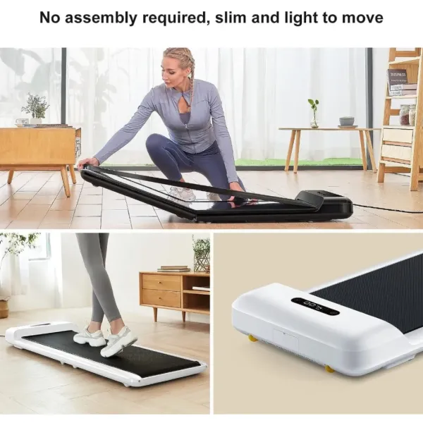 Ultra Slim Foldable Walking Pad with Smart FoldFree Installation Gym Running Freight Free Treadmill for Home Large