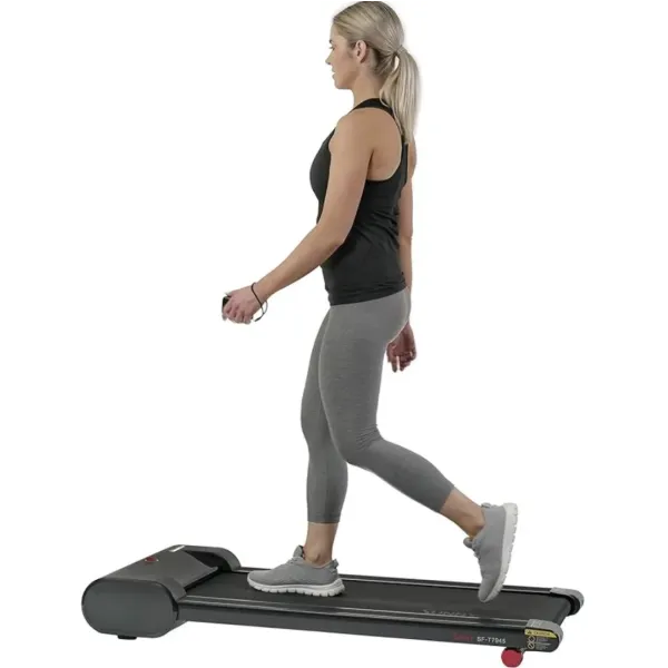 Under Desk Walking Treadpad with Remote Control, Treadmill for Home Improved Safety Large Fitness Equipment