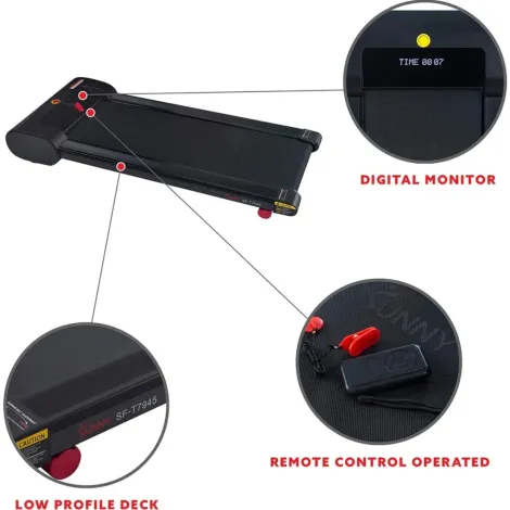 Under Desk Walking Treadpad with Remote Control, Treadmill for Home Improved Safety Large Fitness Equipment Under Desk Walking Treadpad with Remote Control, Treadmill for Home Improved Safety Large Fitness Equipment