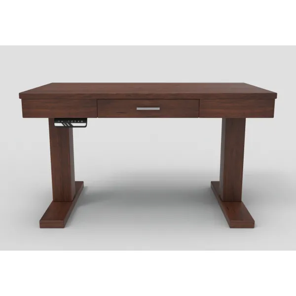Amish Urbana Classic Hardwood Lift Desk