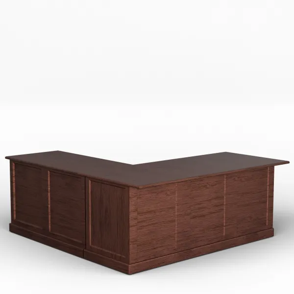 Urban Executive L-Desk with Adjustable Return