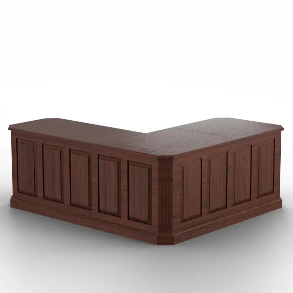 Urban L Desk with Adjustable Return