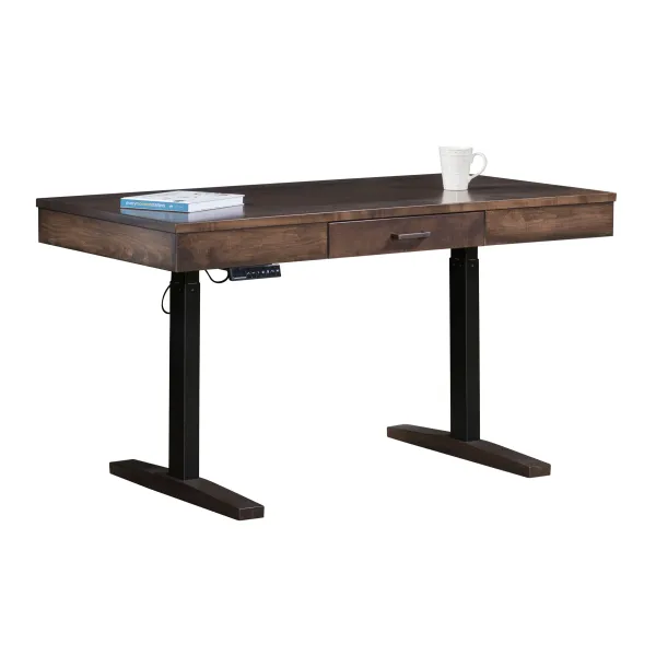 Amish Urbana Hardwood Lift Desk
