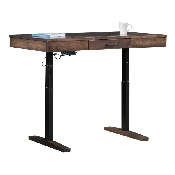Amish Urbana Hardwood Lift Desk
