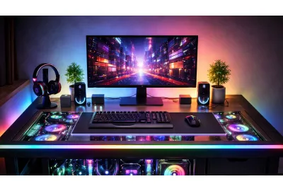 How a Computer Case Desk Combines Stylish Furniture with PC Hardware