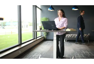 Minimalist Standing Desk for Home Office Furniture Buyers