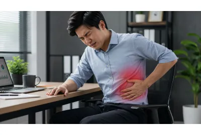 Rib Pain When Sitting: Causes and How to Improve Your Workspace
