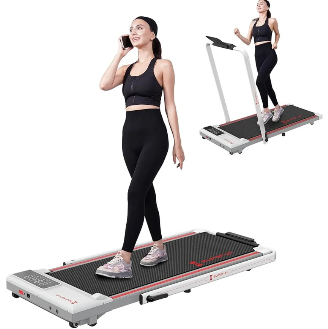 Lofty Furniture in Easy to Store Under Desk Walking Pad